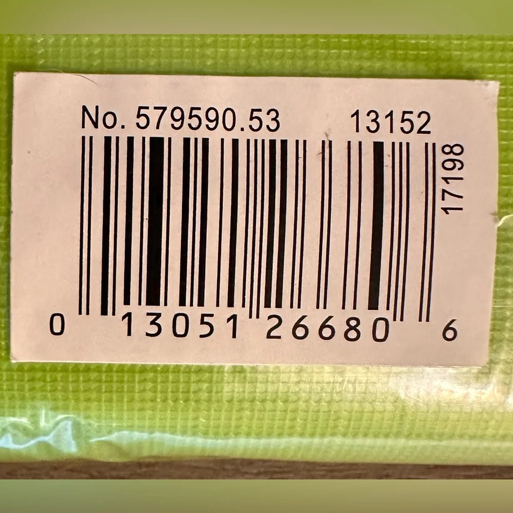 NWT Amscan Tablecloth - Flannel-backed Vinyl - Durable & Reusable - Lime Green